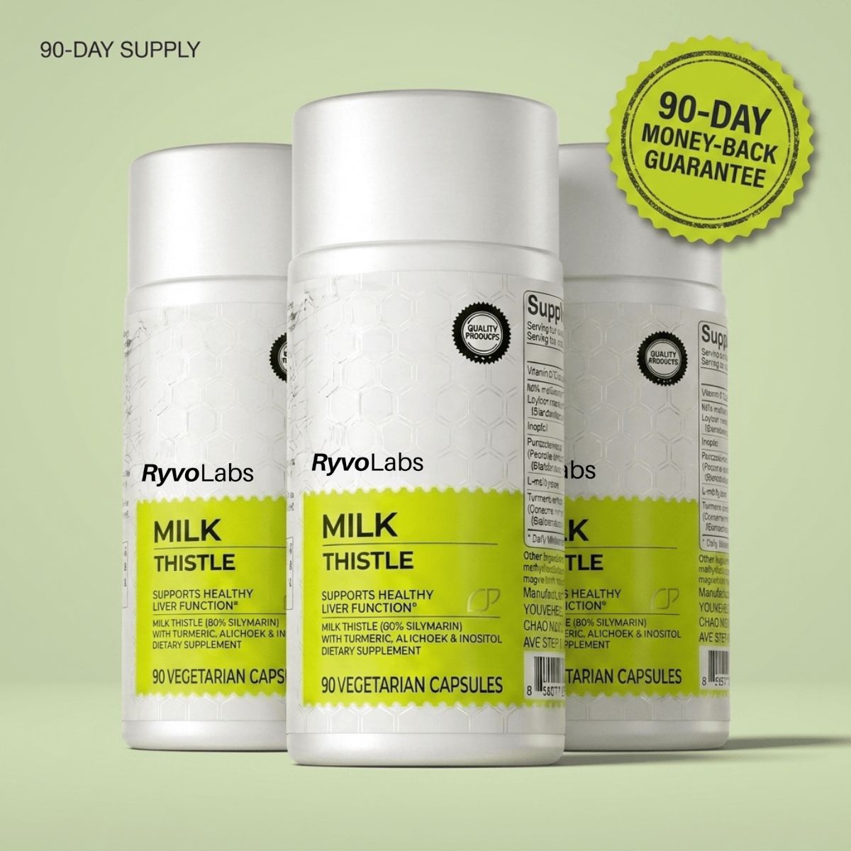 Milk Thistle - 80% Silymarin Formula