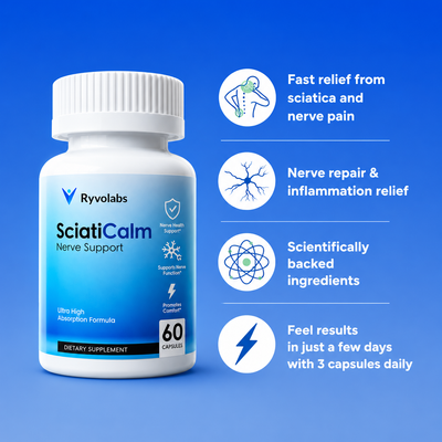 RyvoLabs™ - SciatiCalm Nerve Support